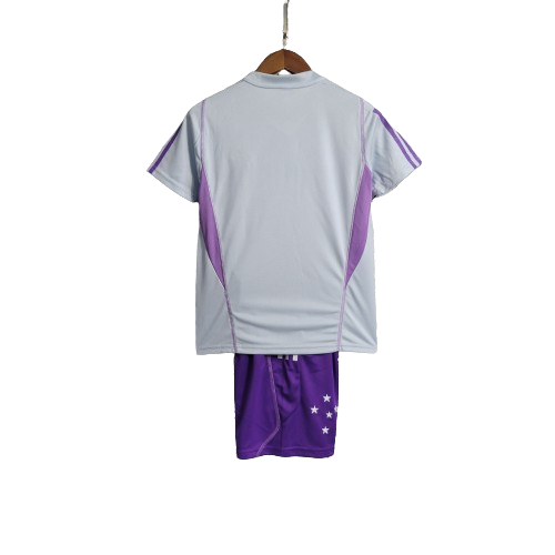 KIT INFANTIL CRUZEIRO II CINZA - 2023/24