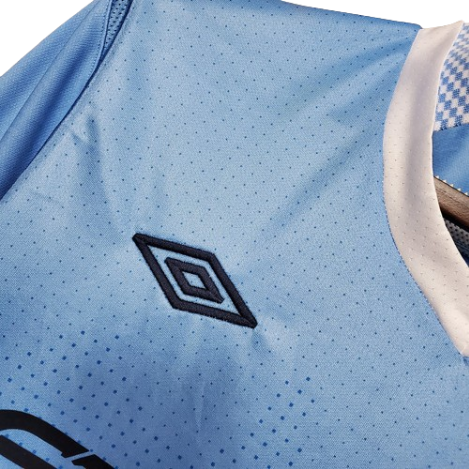 CAMISA MANCHESTER CITY RETRÔ I AZUL - 2011/2012