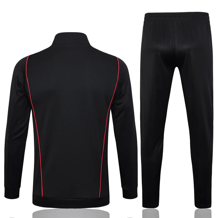 CONJUNTO TREINO SÃO PAULO JAQUETA+CALÇA - PRETO 2023/24