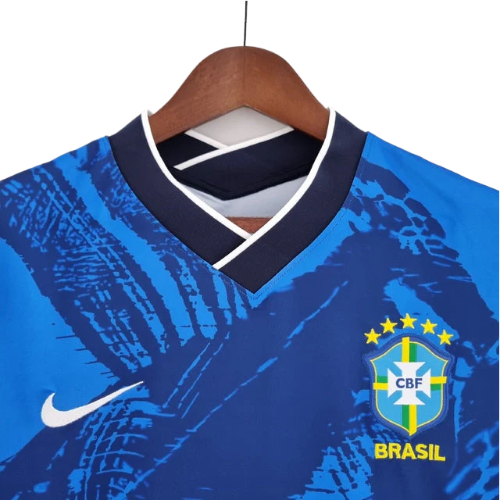 CAMISA SELEÇÃO BRASIL 2022 - CONCEITO AZUL ESCURO