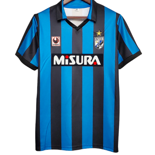 CAMISA VERSÃO RETRÔ INTER DE MILÃO I 1988/89