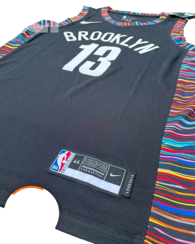 REGATA NBA BROOKLYN NETS CITY EDITION 19/20 JAMES HARDEN PRETA