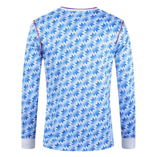CAMISA MANGA LONGA VERSÃO RETRÔ MANCHESTER UNITED II 1990/91