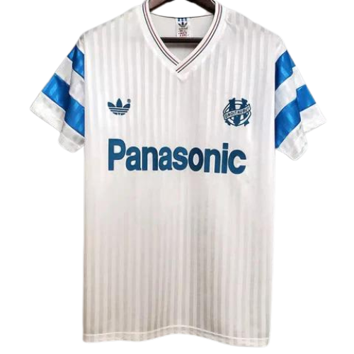 CAMISA MARSELHA VERSÃO RETRÔ I BRANCA - 1990/91