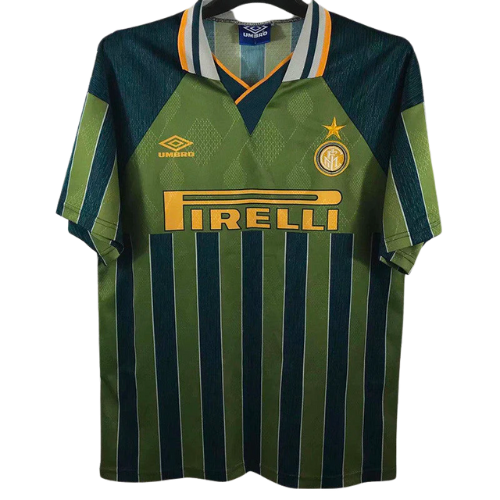 CAMISA RETRÔ INTER DE MILÃO II VERDE 1995/96