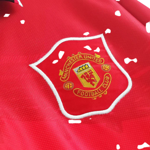 CAMISA RETRÔ MANCHESTER UNITED MANGA LONGA I - 1994/95