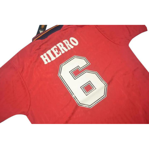 CAMISA VERSÃO RETRÔ ESPANHA I 1994/95