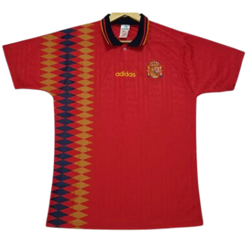 CAMISA VERSÃO RETRÔ ESPANHA I 1994/95