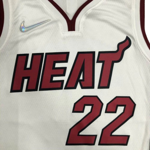 REGATA NBA MIAMI HEAT ASSOCIATION EDIÇÃO 75 ANOS JIMMY BUTLER BRANCA