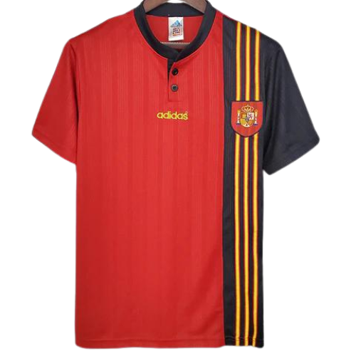CAMISA VERSÃO RETRÔ ESPANHA I 1996/97