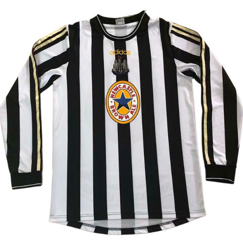 CAMISA MANGA LONGA VERSÃO RETRÔ NEWCASTLE 1997/98