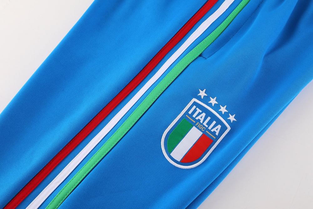 CONJUNTO TREINO ITALIA JAQUETA+CALÇA - BRANCO 2024/25