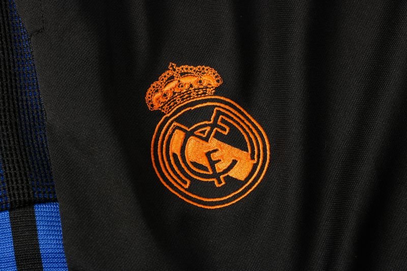 CONJUNTO TREINO REAL MADRID JAQUETA+CALÇA - BRANCO/AZUL 2022/23