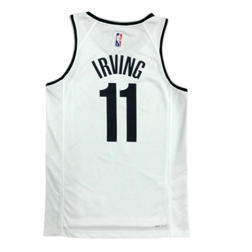 REGATA NBA BROOKLYN NETS EDIÇÃO 75 ANOS KYRIE IRVING BRANCA