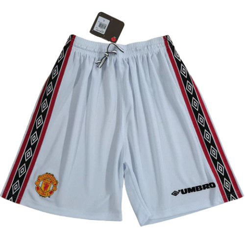 SHORTS VERSÃO RETRÔ MANCHESTER UNITED 1998/99