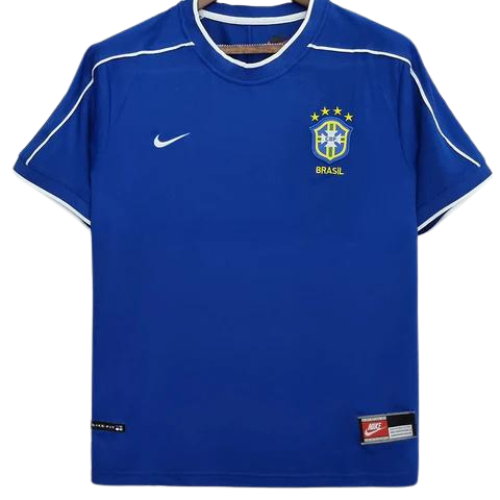 CAMISA VERSÃO RETRÔ BRASIL II 1998