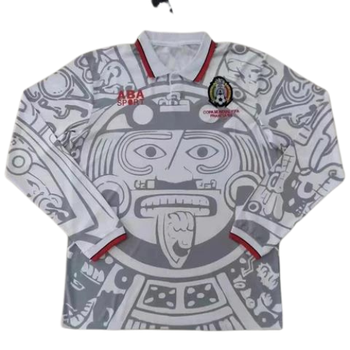 CAMISA VERSÃO RETRÔ MANGA LONGA MÉXICO II 1998/99