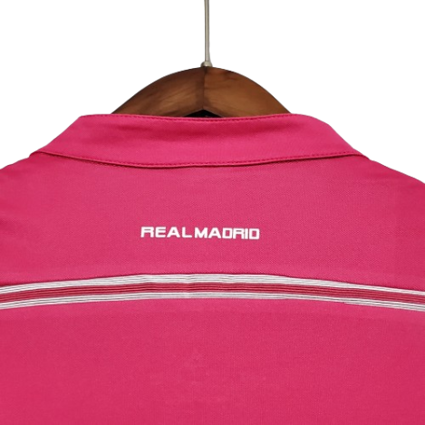 CAMISA RETRÔ MANGA LONGA REAL MADRID II - 2014/15 - ROSA