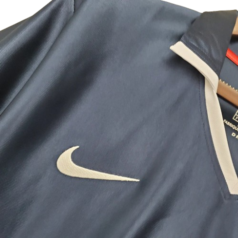 CAMISA PSG RETRÔ 2001/2002 AZUL E VERMELHA