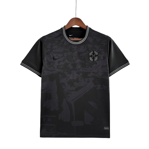 CAMISA SELEÇÃO BRASIL 2022 - CONCEITO  ALL BLACK