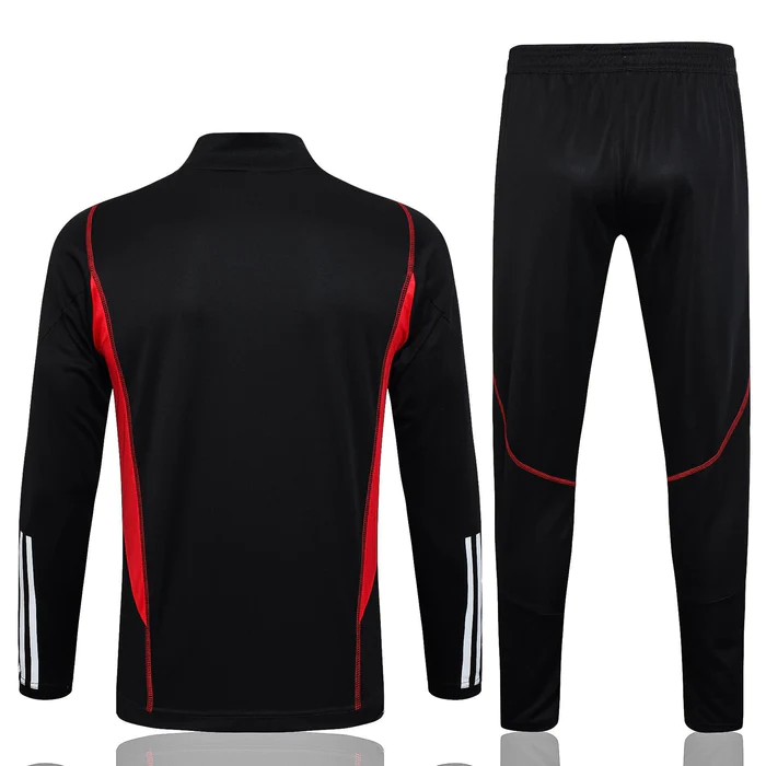 CONJUNTO TREINO SÃO PAULO JAQUETA+CALÇA - PRETO 2023/24
