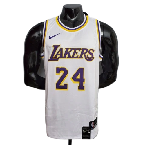 CAMISA BASQUETE NBA REGATA LOS ANGELES LAKERS MASCULINA - BRANCA