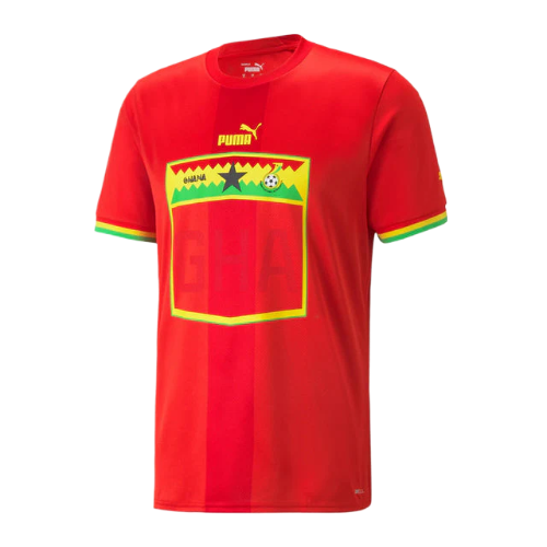 CAMISA SELEÇÃO GANA II 2022/23 - VERMELHO