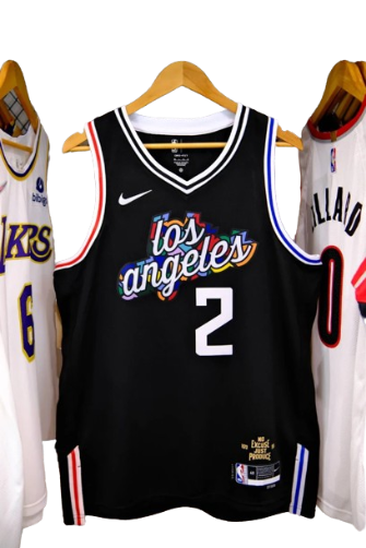 REGATA NBA LOS ANGELES CLIPPERS CITY EDITION 22/23 KAWHI LEONARD PRETA