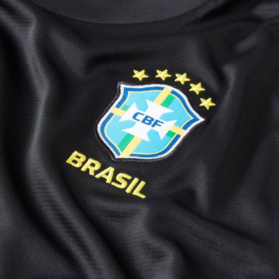 CAMISA SELEÇÃO BRASIL COMISSÃO TÉCNICA - PRETA