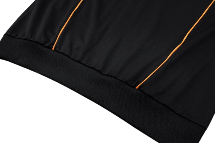 CONJUNTO TREINO INTERNACIONAL COM ZIP JAQUETA+CALÇA - PRETO 2023/24