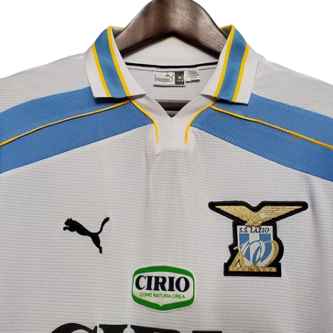 CAMISA LAZIO RETRÔ 1999/00 BRANCA