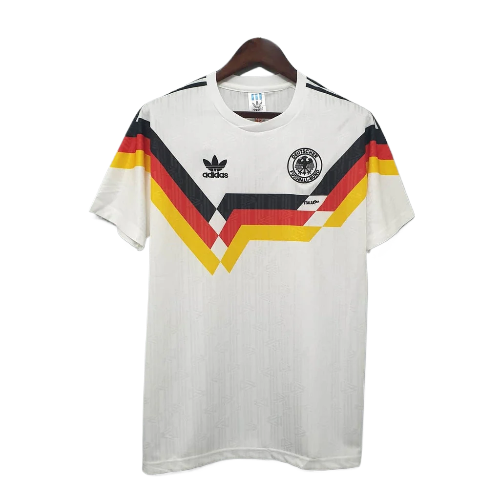 CAMISA SELEÇÃO ALEMANHA RETRÔ 1990 BRANCA