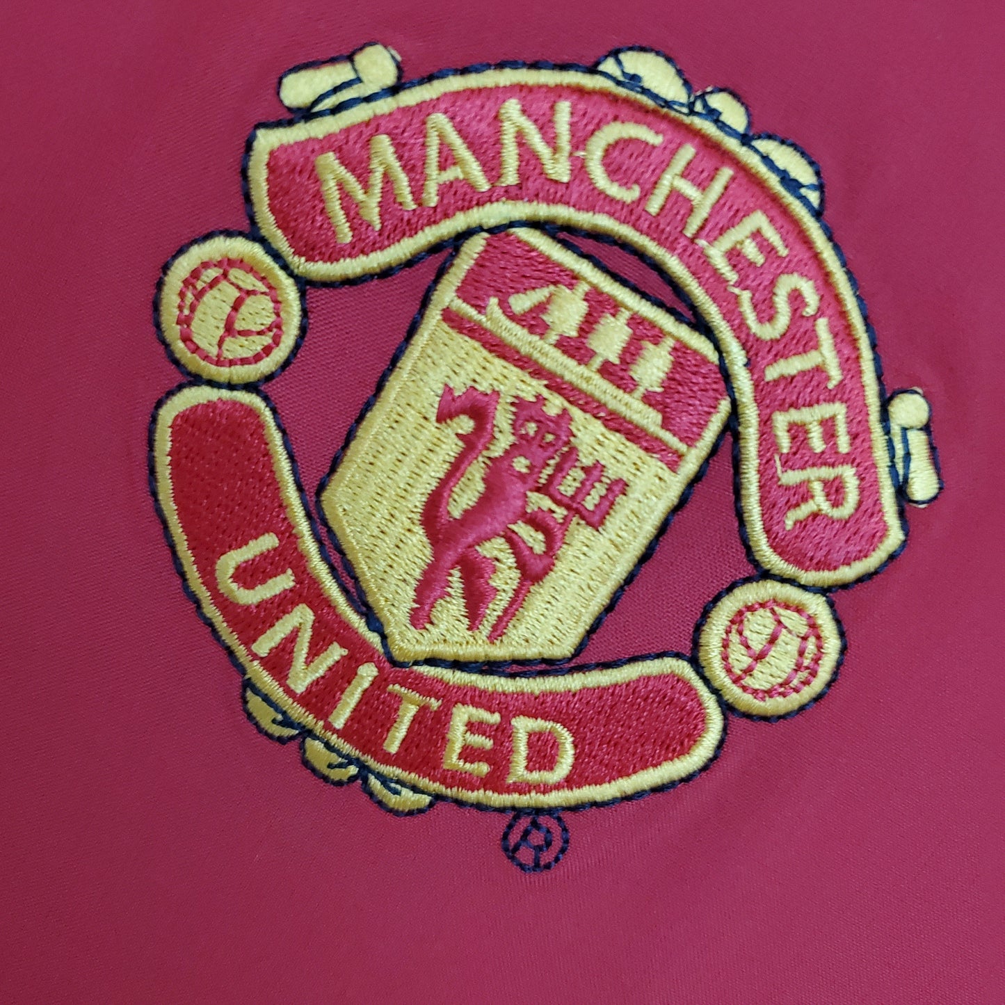 CAMISA MANGA LONGA MANCHESTER UNITED RETRO I VERMELHO - 2002/03