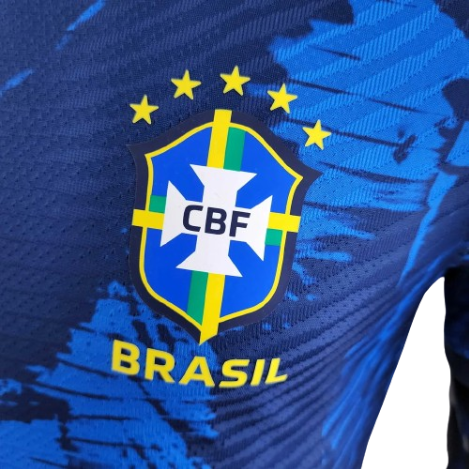CAMISA SELEÇÃO BRASIL 2022 - CONCEITO AZUL ESCURO