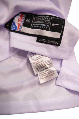REGATA NBA MEMPHIS GRIZZLIES ASSOCIATION EDIÇÃO 75 ANOS JA MORANT BRANCA