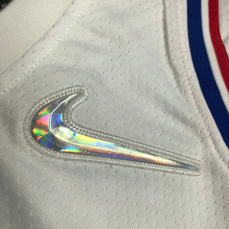 REGATA NBA LOS ANGELES CLIPPERS ASSOCIATION EDIÇÃO 75 ANOS PAUL GEORGE BRANCA