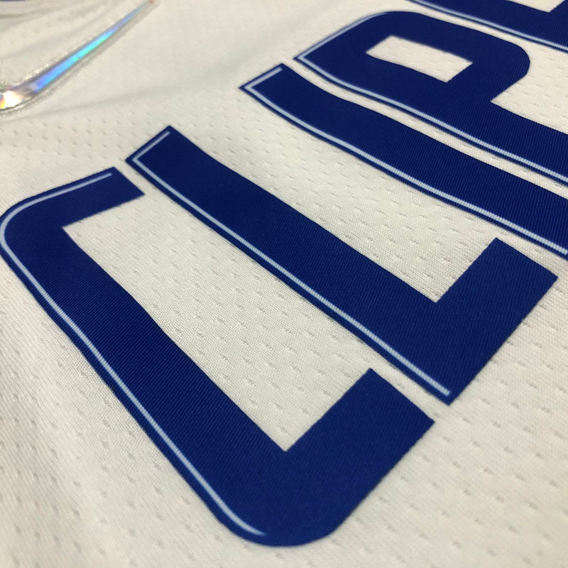 REGATA NBA LOS ANGELES CLIPPERS ASSOCIATION EDIÇÃO 75 ANOS PAUL GEORGE BRANCA