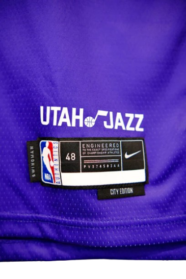 REGATA NBA UTAH JAZZ CITY EDITION 23/24 JORDAN CLARKSON