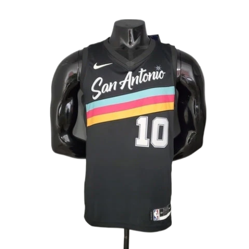 CAMISA NBA REGATA SAN ANTONIO SPURS MASCULINA - PRETA