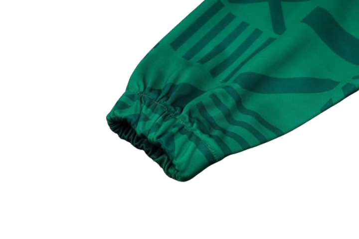 CONJUNTO TREINO PALMEIRAS JAQUETA+CALÇA - BRANCO/VERDE 2023/24