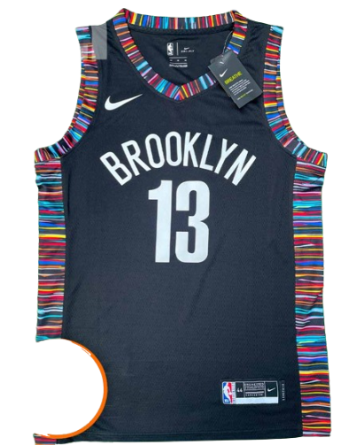 REGATA NBA BROOKLYN NETS CITY EDITION 19/20 JAMES HARDEN PRETA