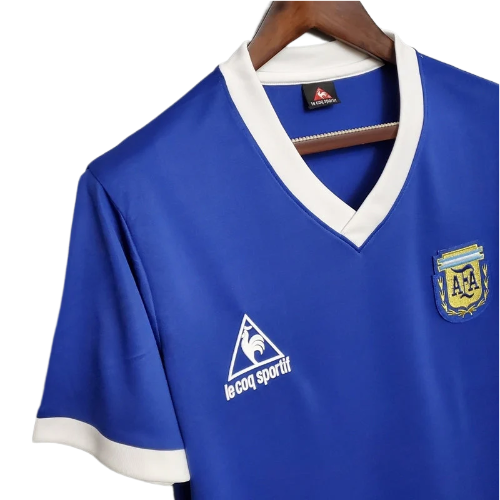 CAMISA ARGENTINA II RETRÔ 1986 AZUL - LE COQ SPORTIF