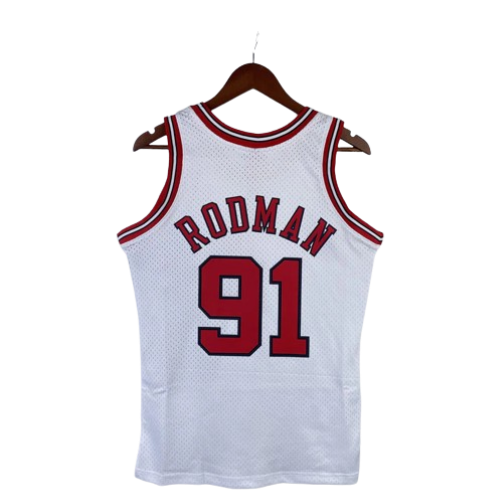 REGATA NBA CHICAGO BULLS RETRÔ MITCHELL & NESS 1997/1998 DENNIS RODMAN
