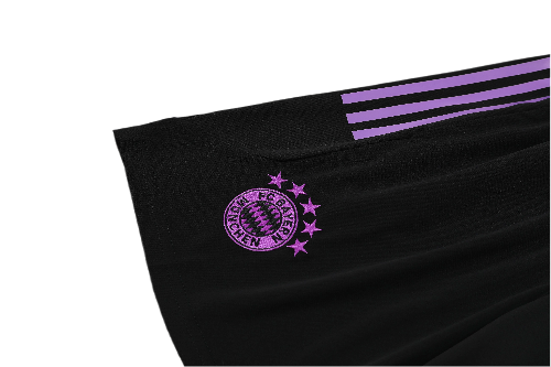 CONJUNTO TREINO BAYERN DE MUNIQUE REGATA+SHORT PRETO 23/24