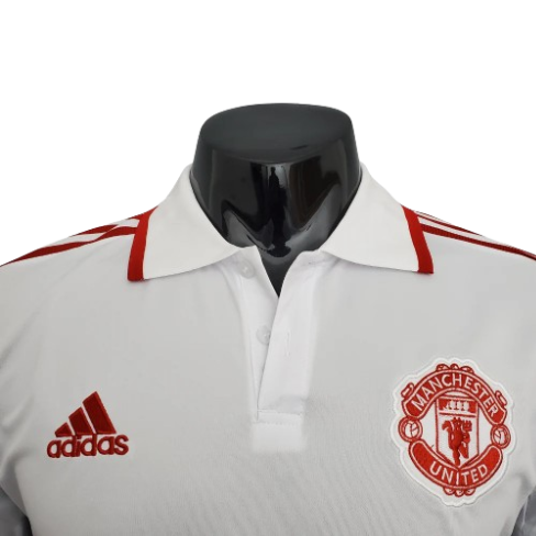 POLO MANCHESTER UNITED BRANCA - MASCULINA