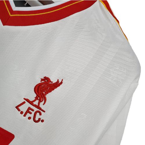 CAMISA LIVERPOOL RETRÔ 1985/1986 BRANCA