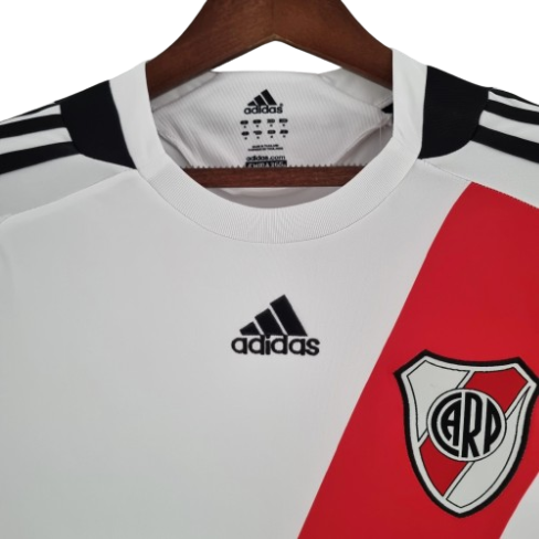 CAMISA RETRO MANGA LONGA RIVER PLATE 2009/10 - BRANCO