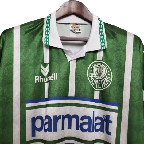 CAMISA PALMEIRAS RETRÔ 93/94 - RHUMELL - VERDE E BRANCA