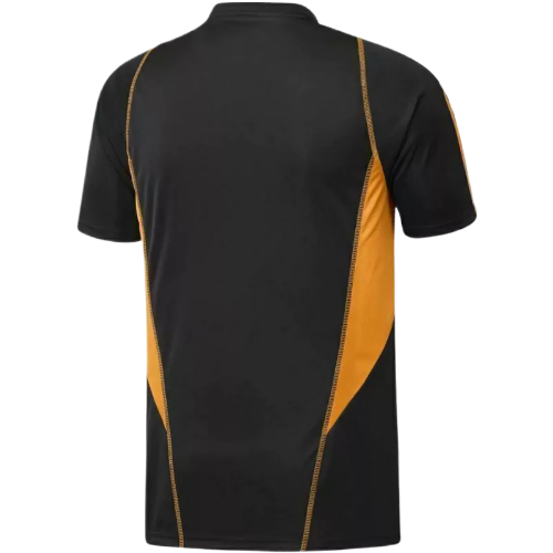 CAMISA TREINO INTERNACIONAL PRETO/LARANJA - 23/24