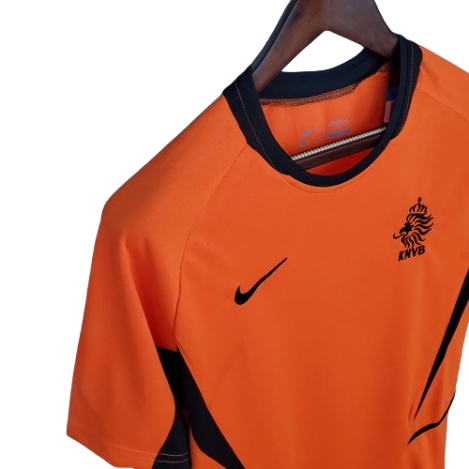 CAMISA HOLANDA RETRÔ 2002 LARANJA